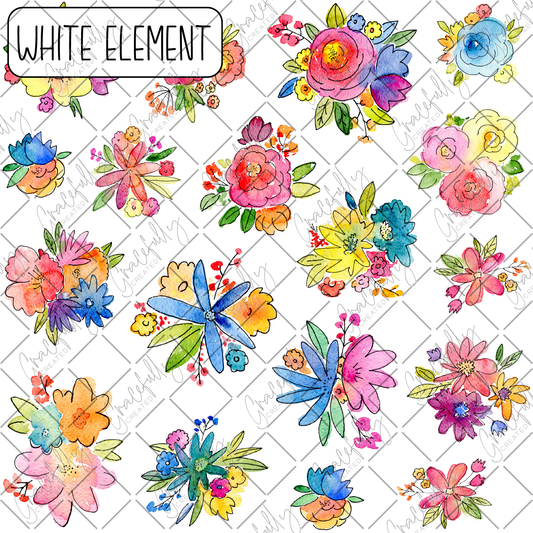 BB22 Watercolor Florals