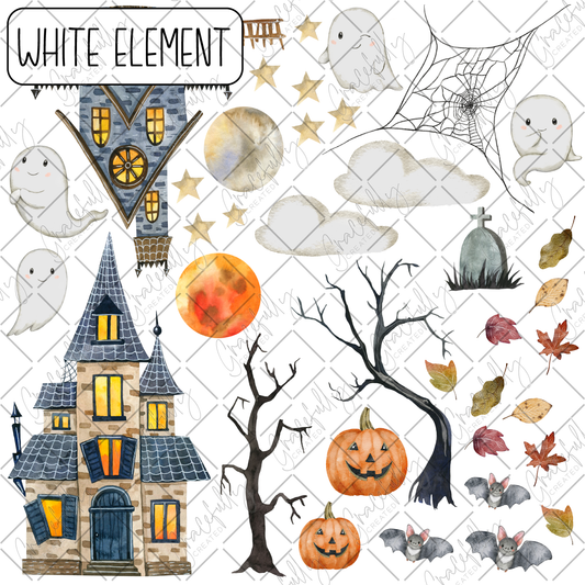 BB41 Halloween Scene