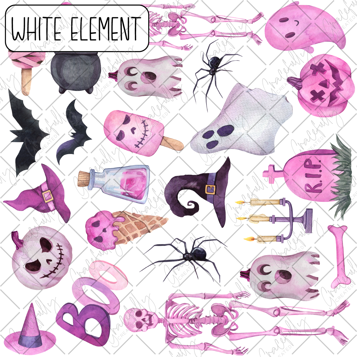 BB42 Pink Halloween