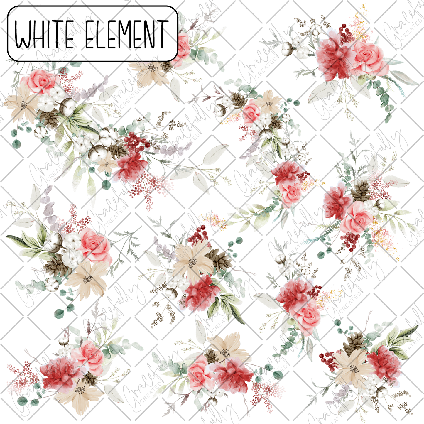 BB53 Christmas Florals