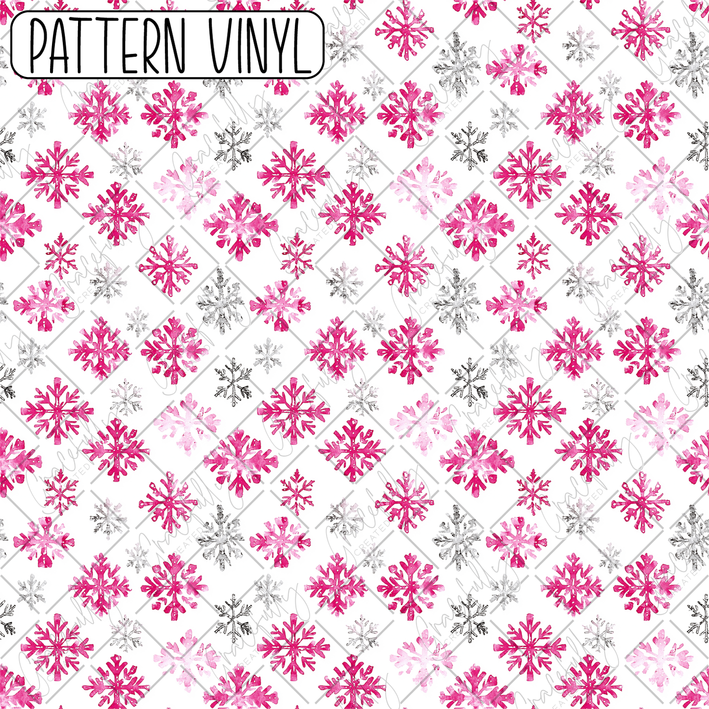 C3 Glam Snowflakes