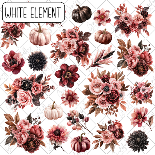 EL127 Harvest Romance Florals