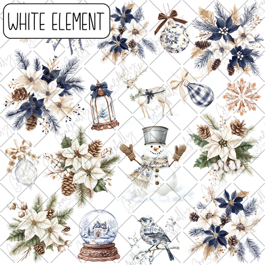 EL134 Frosted Porcelain