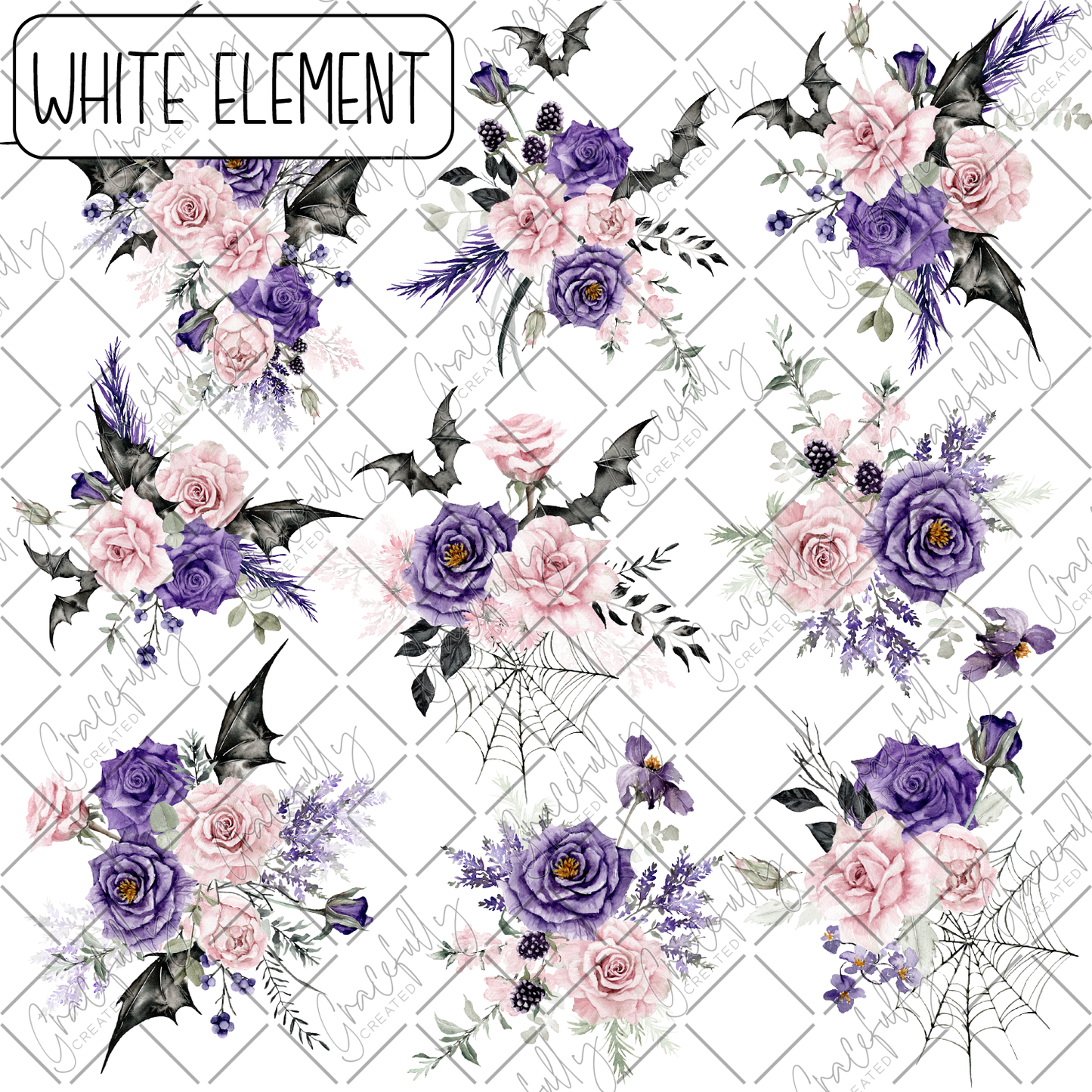 EL62 Bat Florals