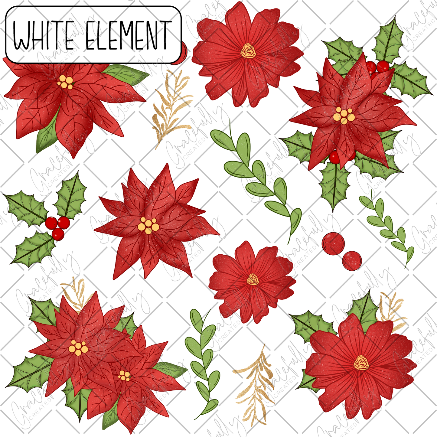 EL70 CS Poinsettias