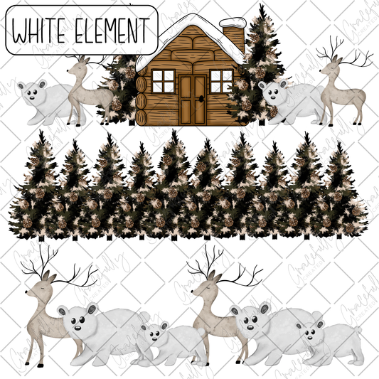 EL75 CS Polar Bear Border