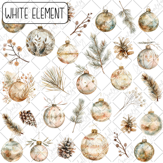 EL7 Christmas Ornaments