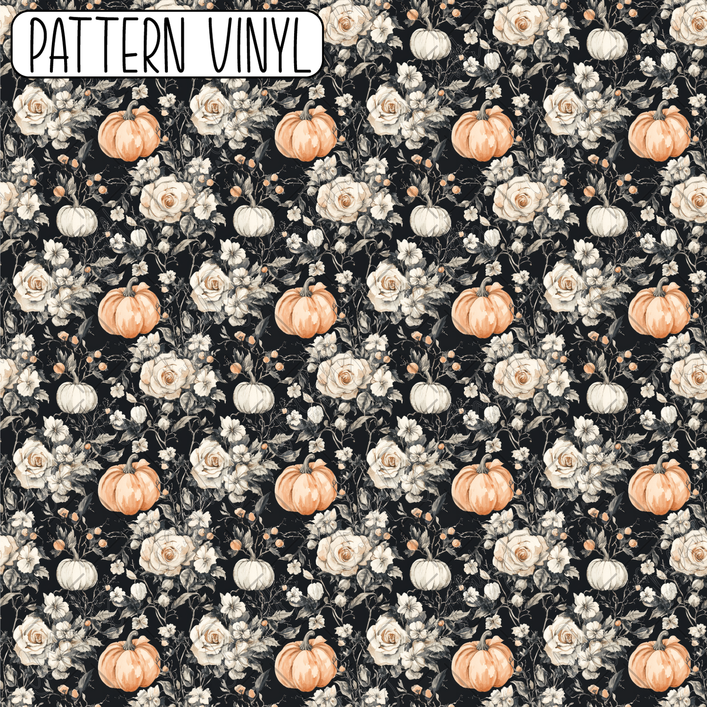 H6 Pumpkin Florals