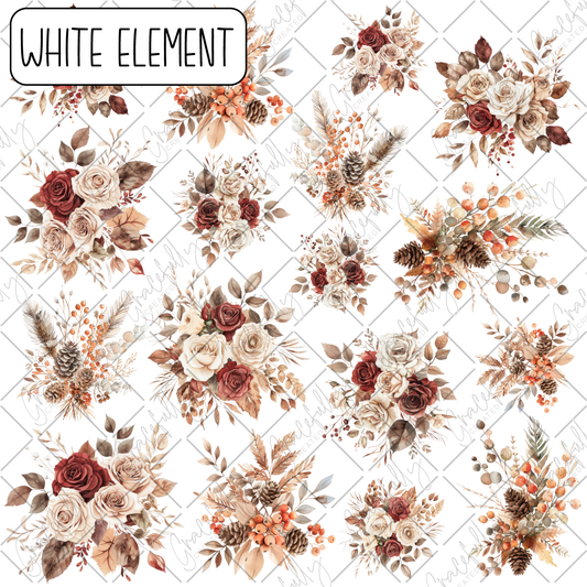 EL130 Cozy Autumn Florals