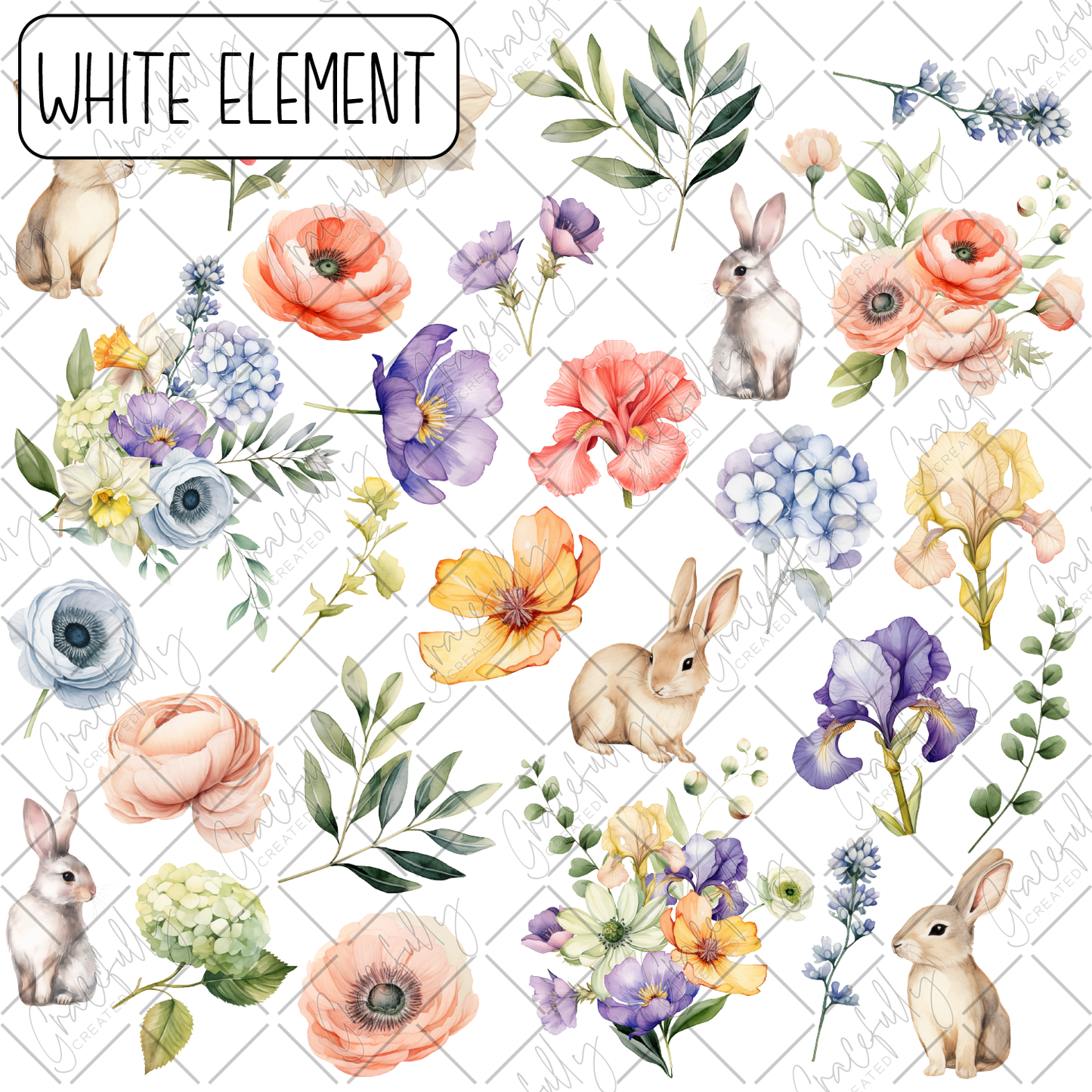 EL43 Easter Florals