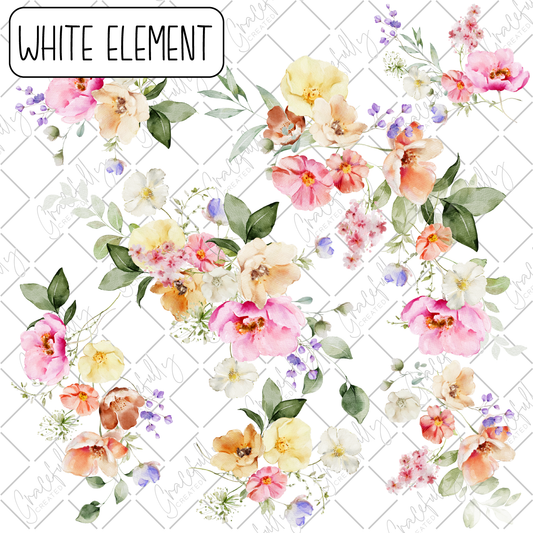 BB82 Tropical Summer Yellow Florals