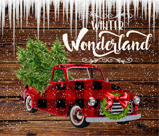 FW131 Wood Grain Winter Wonderland