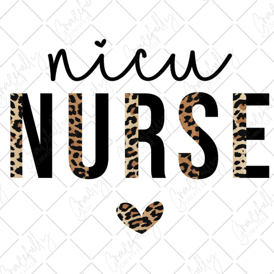 O58 Nicu Nurse (og leopard)