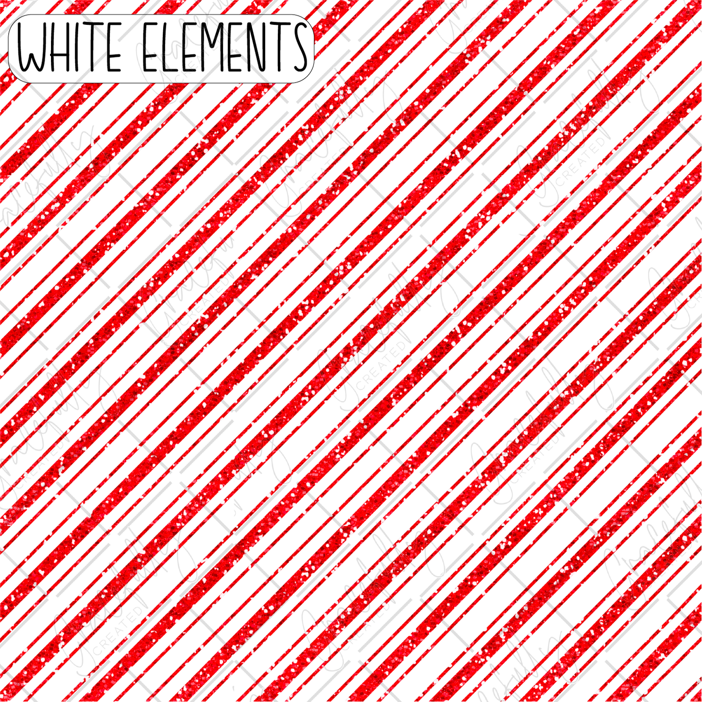 EL8 CS Candy Cane Stripes