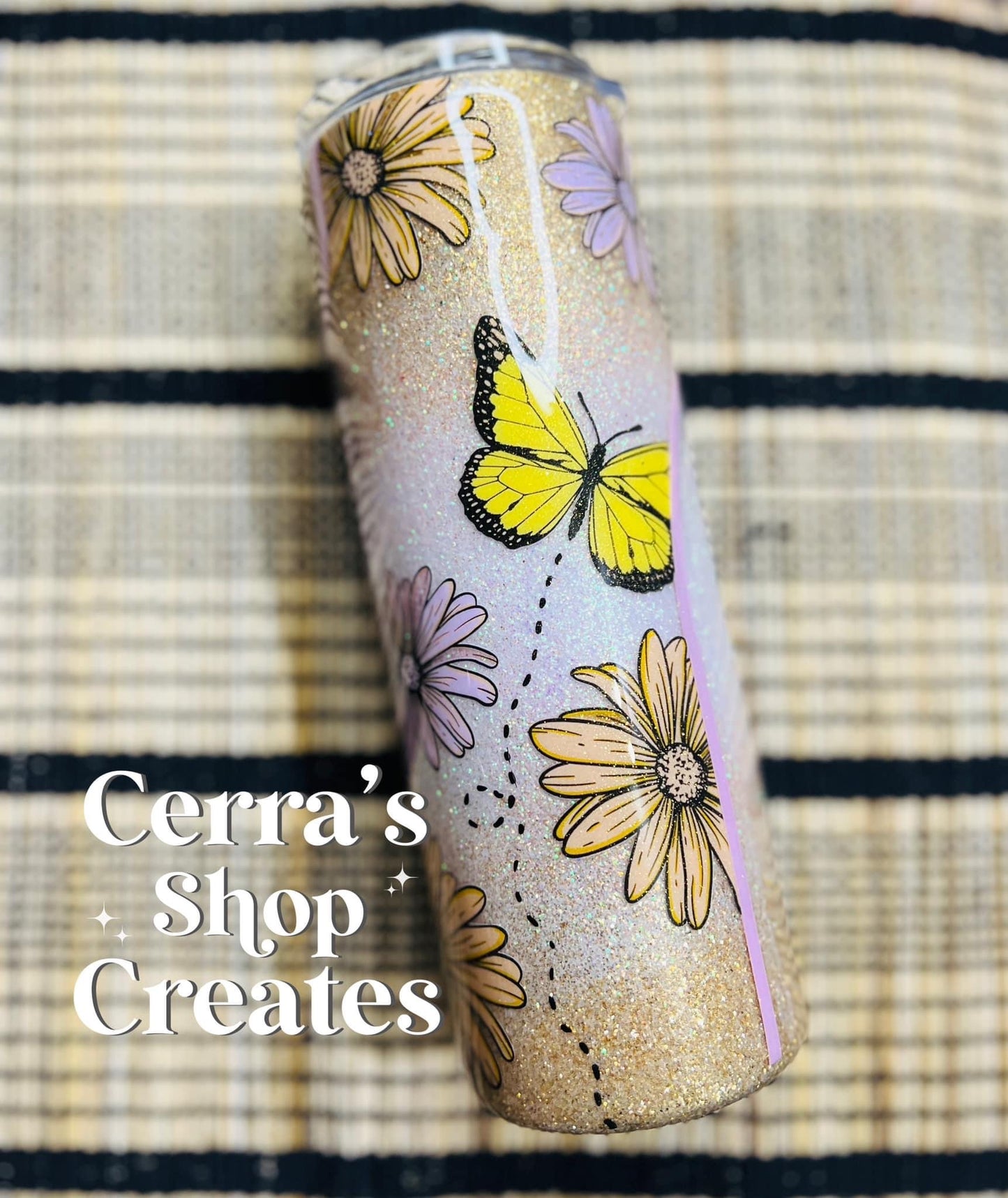 EL32 Butterflies & Flowers