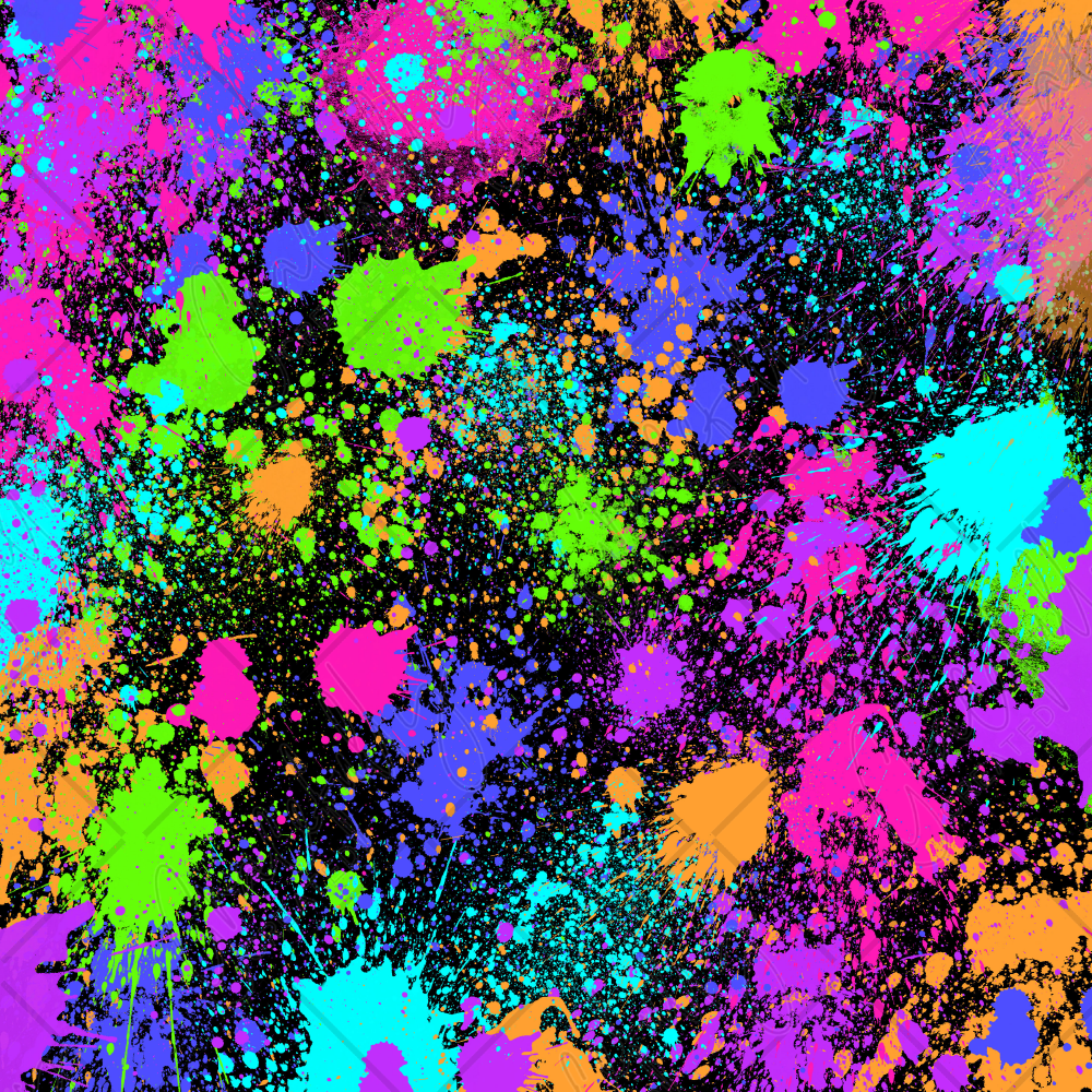 PV246 Neon Paint Splatters – Gracefully Created CCD