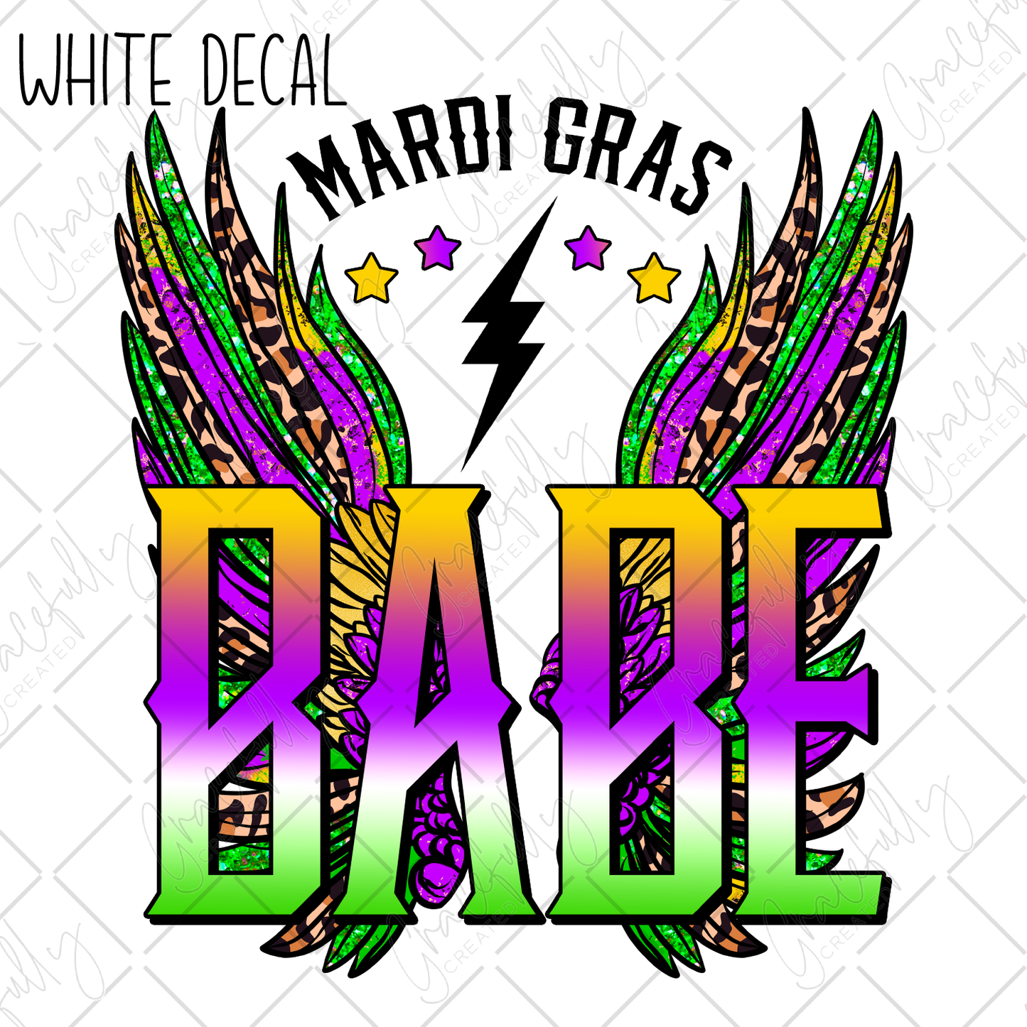 MG6 Mardi Gras Babe