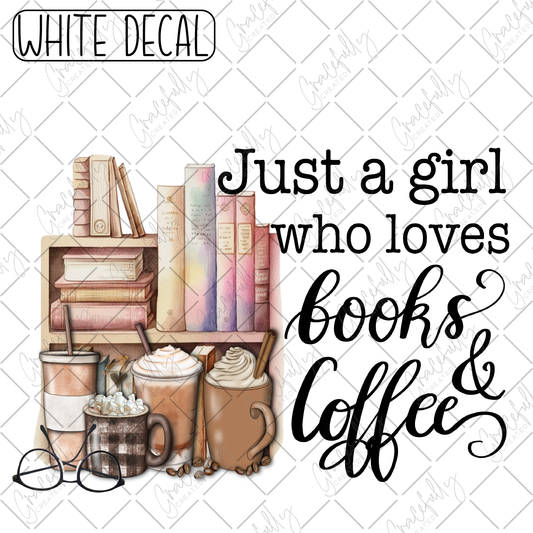 WD161 Love Books and Coffee