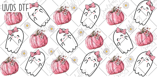 UVDS-H47 Pink Pumpkin Ghosties