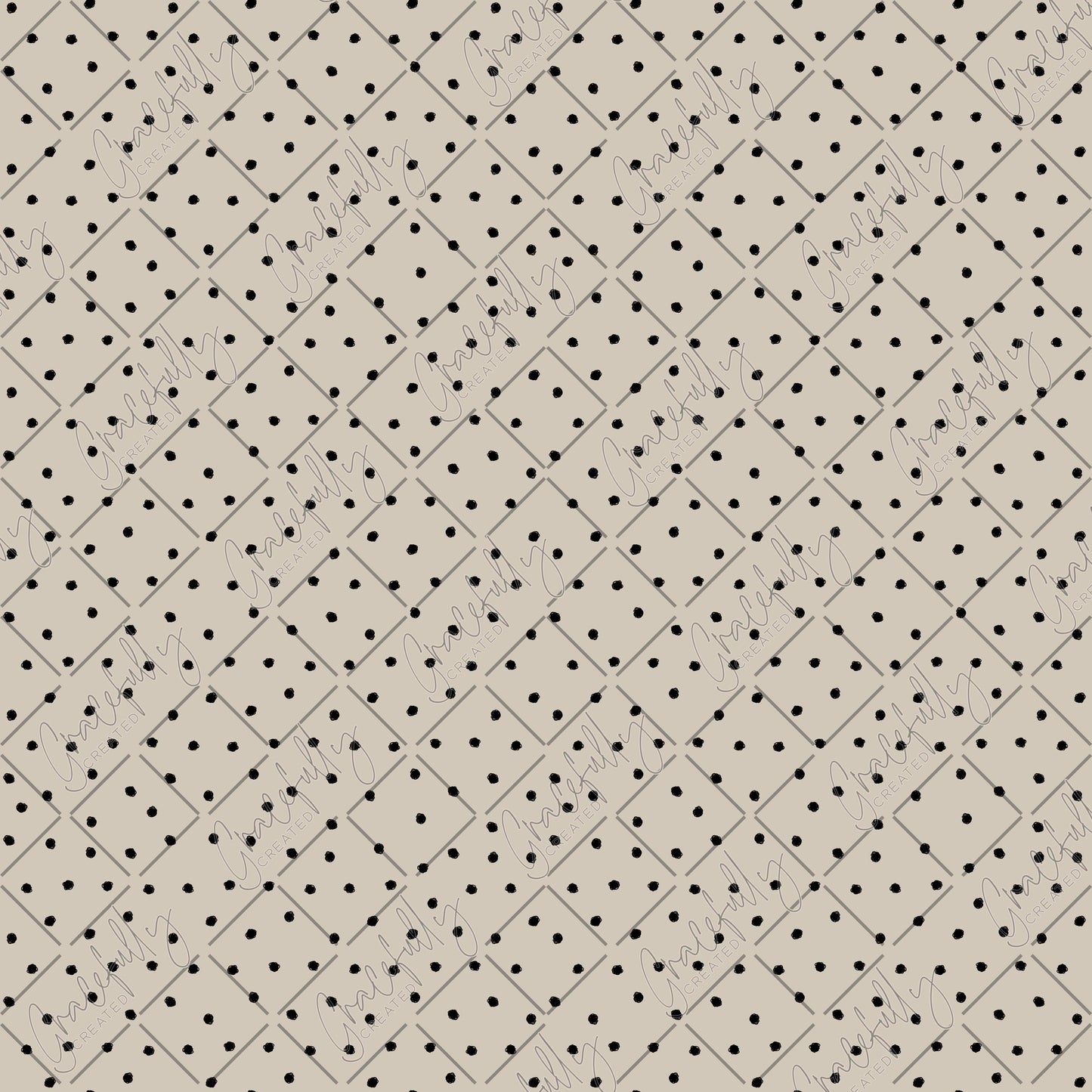 PV15 CS Black Polka Dots