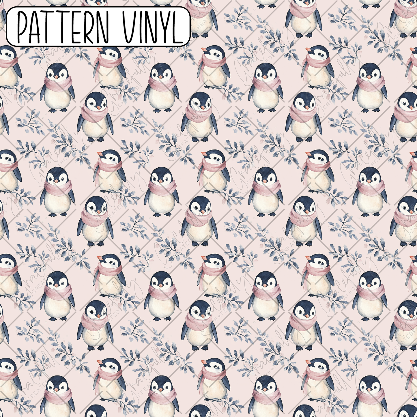 C17 Winter Blush Penguins