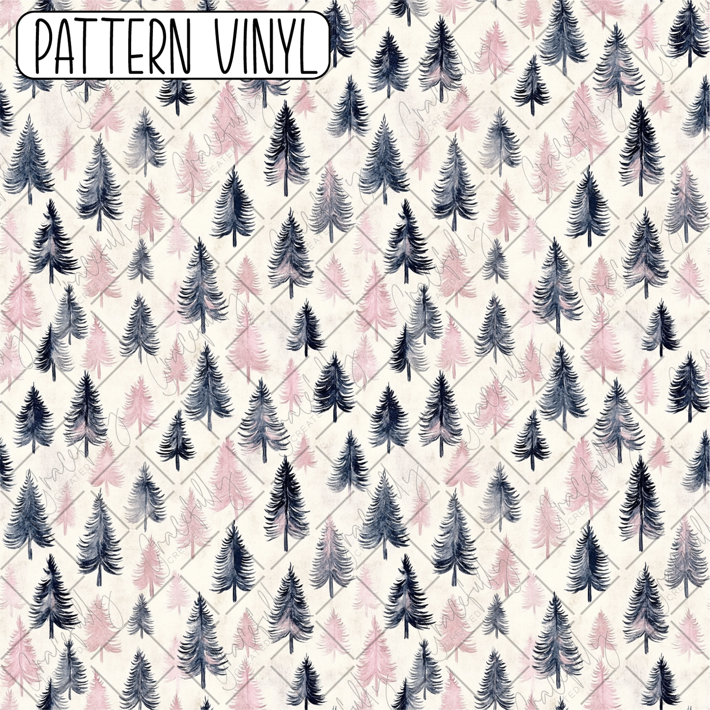 C18 Blush Winter Trees