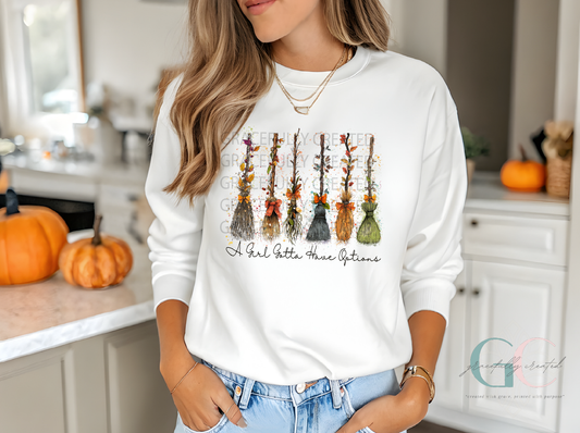 DTF14 A Girl Gotta Have Options