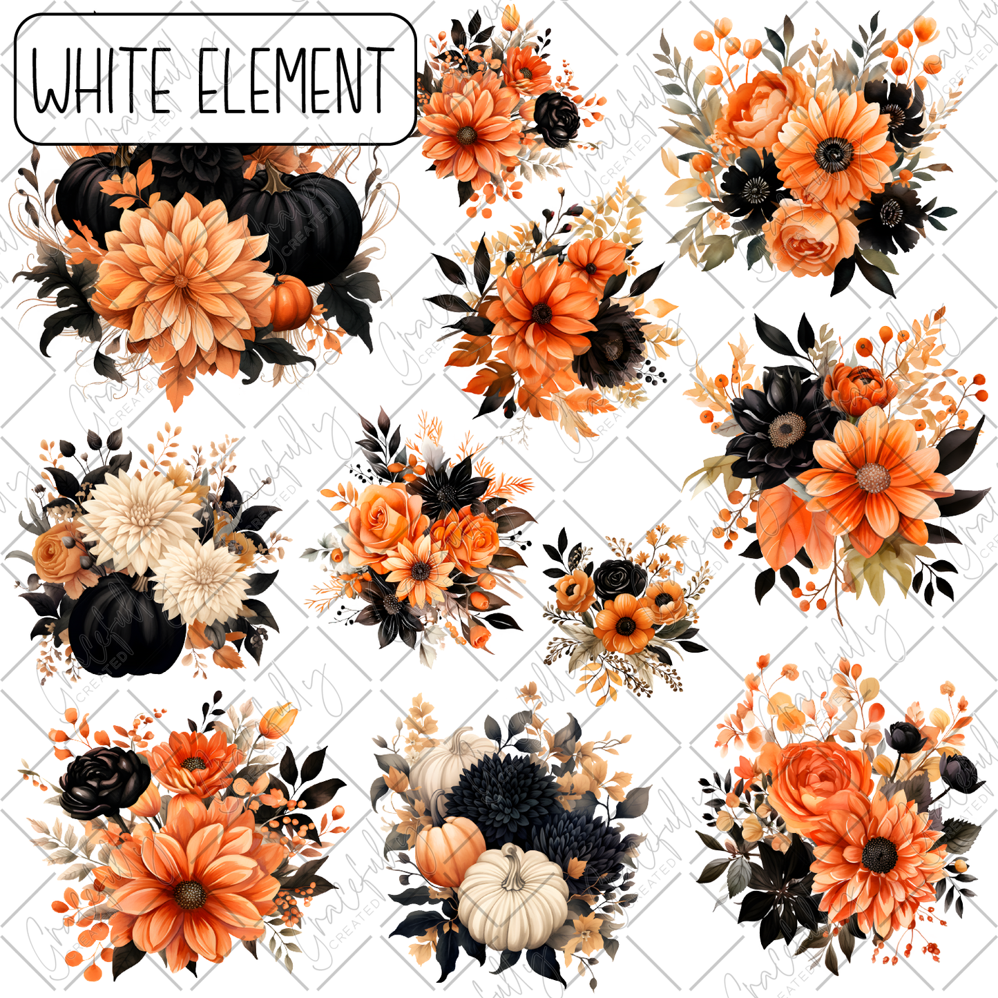 EL81 Halloween Florals