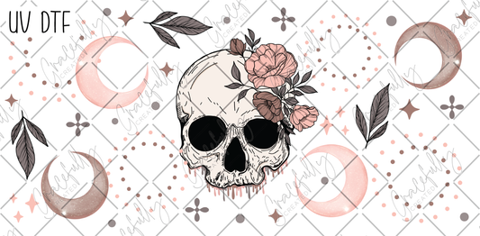 UVD11 CS Floral Skull