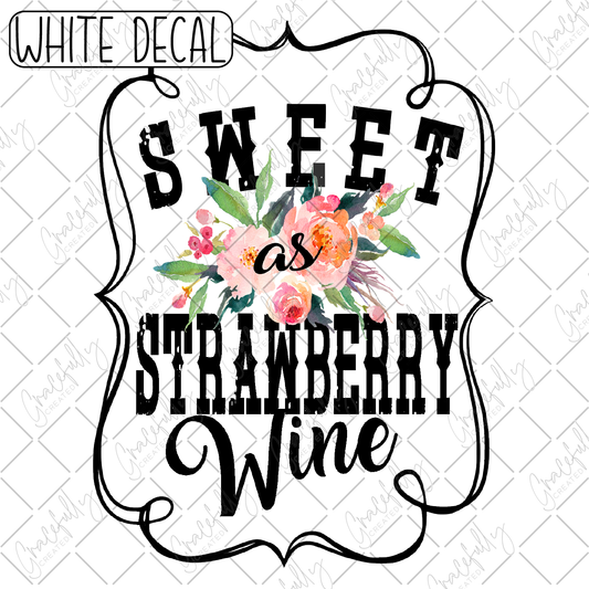 W12 Strawberry Wine