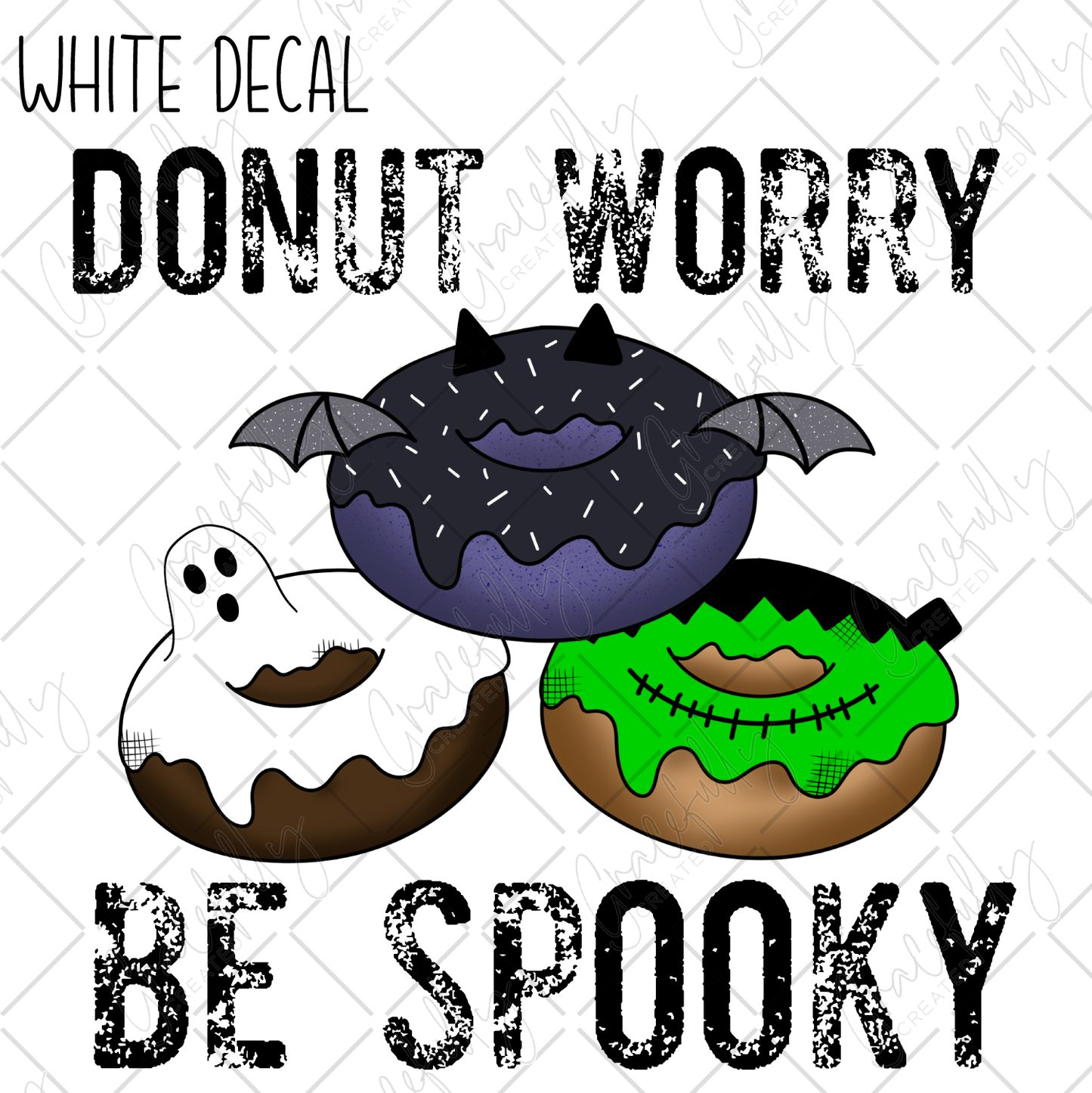 H32 Donut Worry Be Spooky