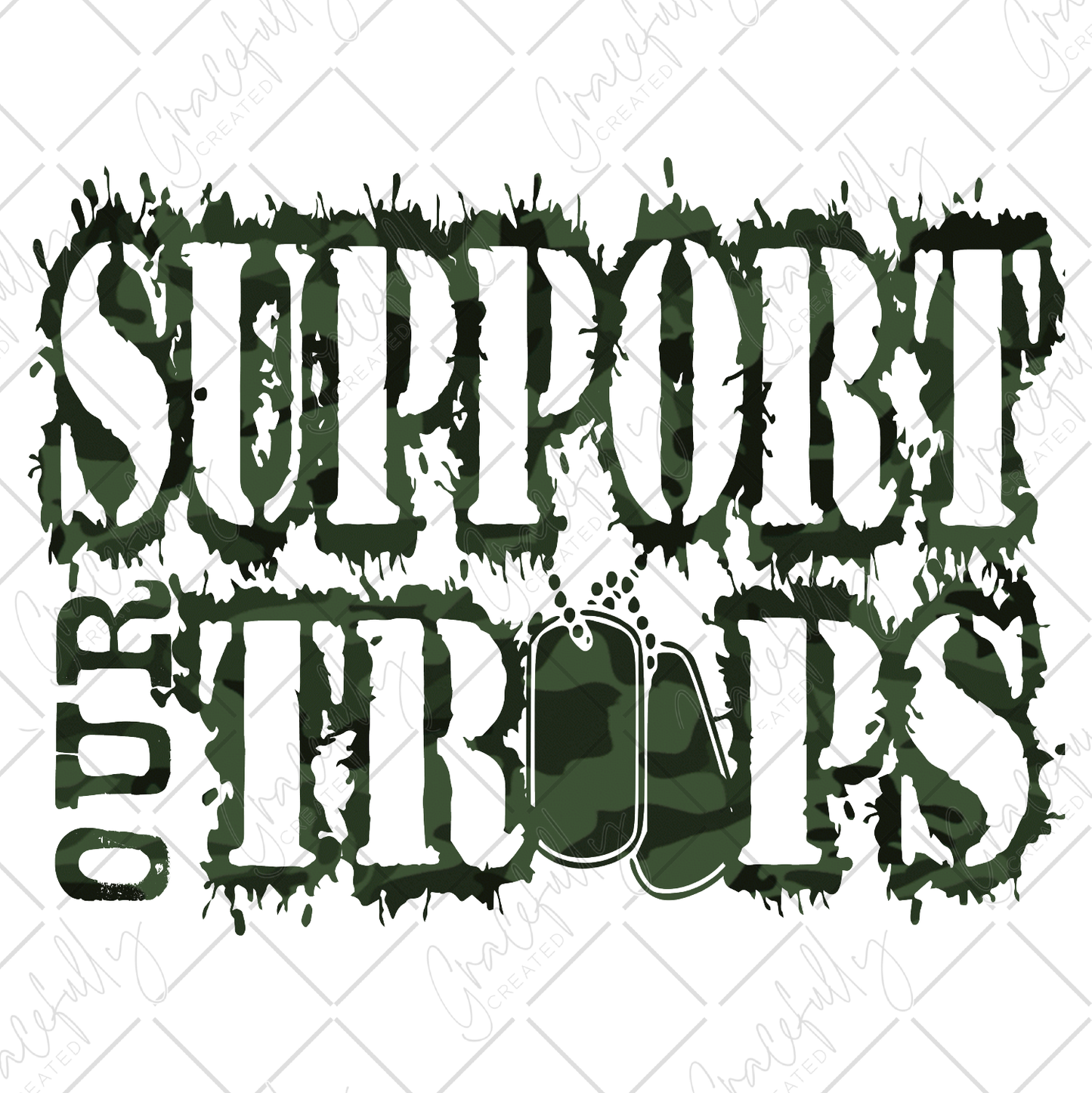 P12 Support our Troops Camo