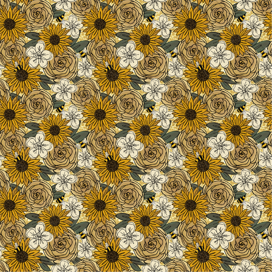 PV96 Sunflower and Roses