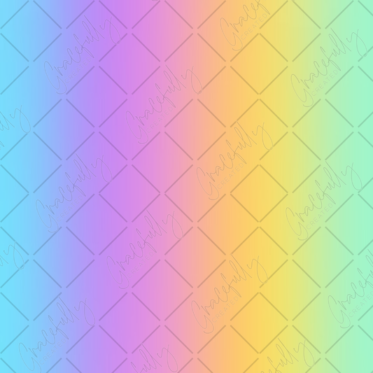PV117 Pastel Rainbow Ombré