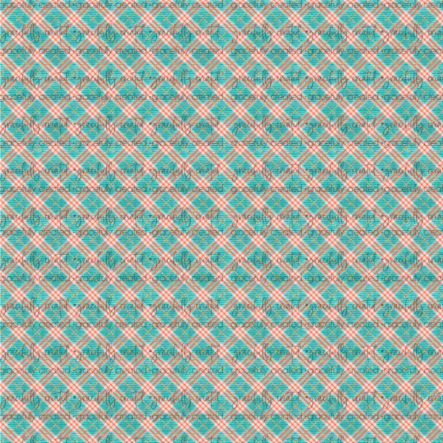 FPV14 Teal Plaid