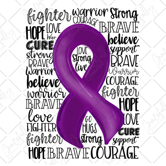 AW16 Purple Ribbon Fighter, Warrior, Strong...