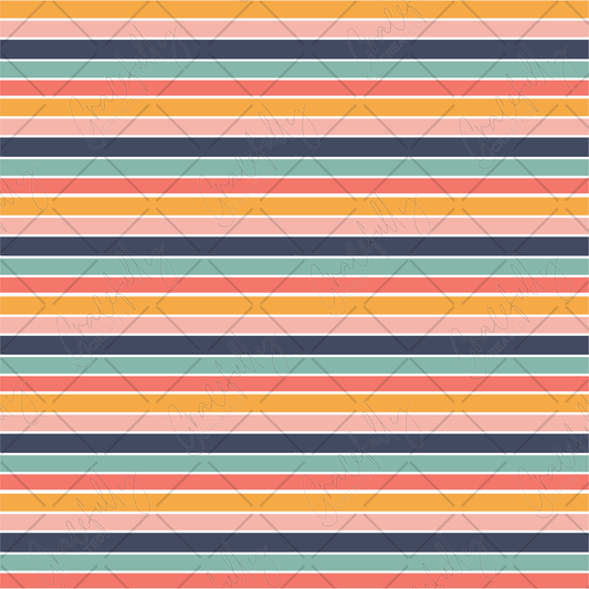 PV160 Boho Rainbow Stripes
