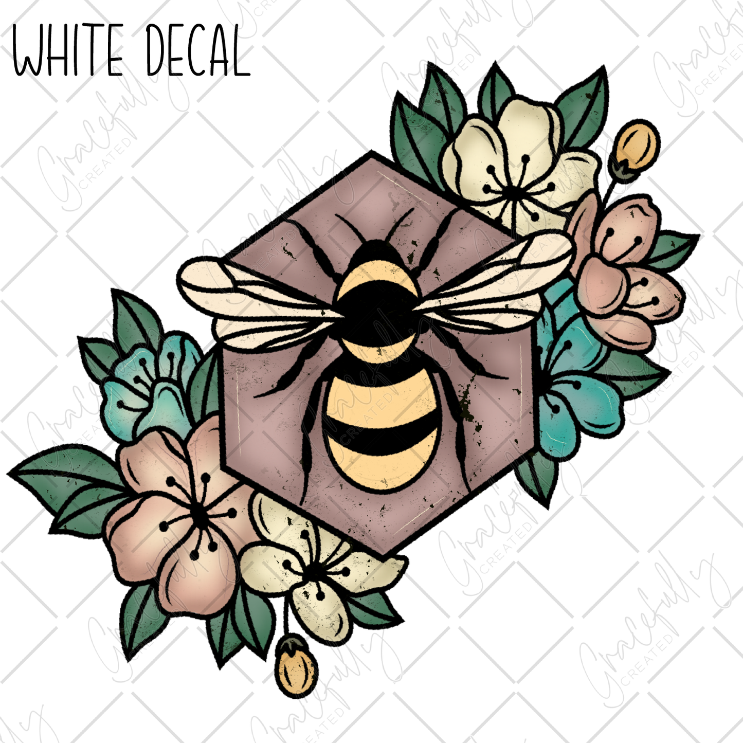 WD83 Bee Floral