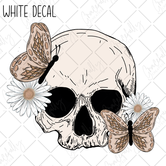 WD76 Butterfly Skull