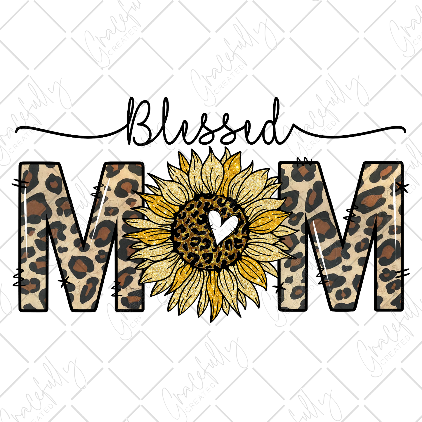 M47 Leopard Sunflower Blessed Mama