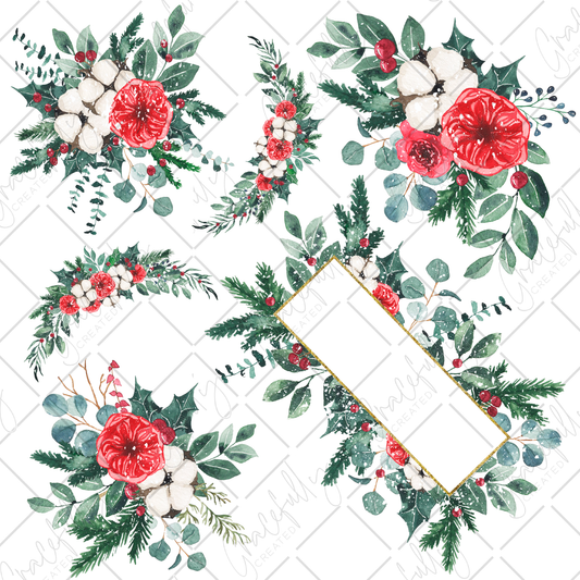 BB13 Christmas Florals