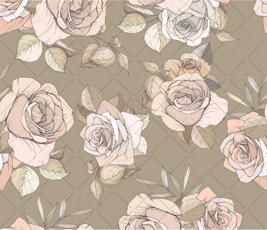 FW191 Tan and Blush Florals