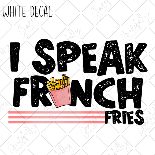 V22 I Speak French